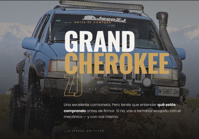 Guía de compra Grand Cherokee ZJ
